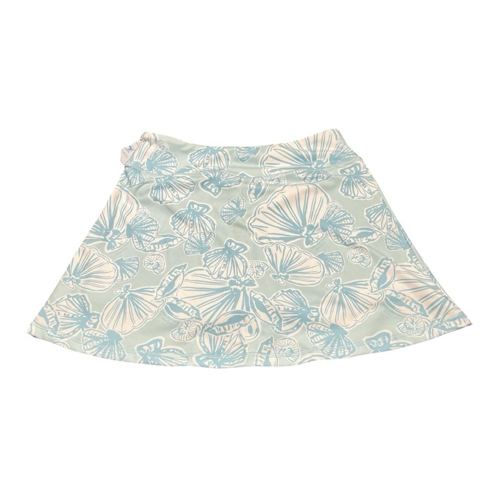 NWT Crown & Ivy  Light Blue Floral Mini Skort - Picture 5 of 11